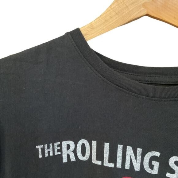 The Rolling Stones 1975 US Tour Black T-Shirt L - Picture 11 of 12